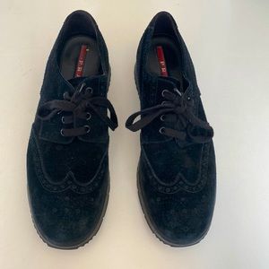 Men’s Black Prada Lace Up Sneaker Size 10